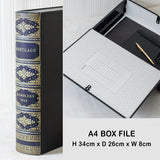 Antique Book File - Design 4