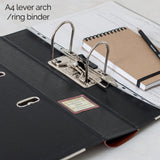 Lilac Modern Hardback Book File