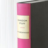 Pink Modern Hardback Book Themed File